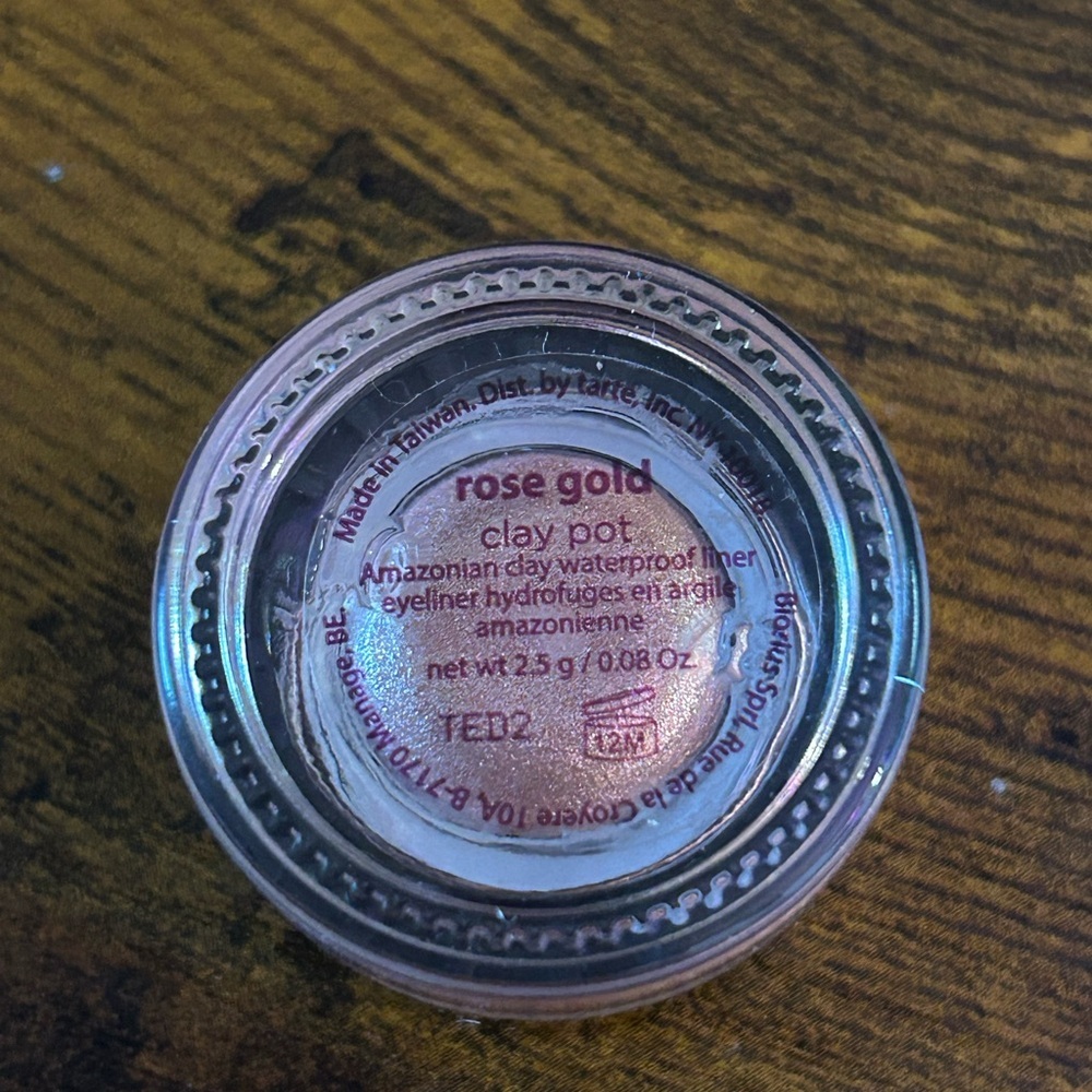 tarte Shimmery Rose Gold Eyeliner Cream - Picture 3 of 3